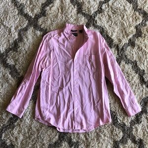 Chaps long sleeve dress top